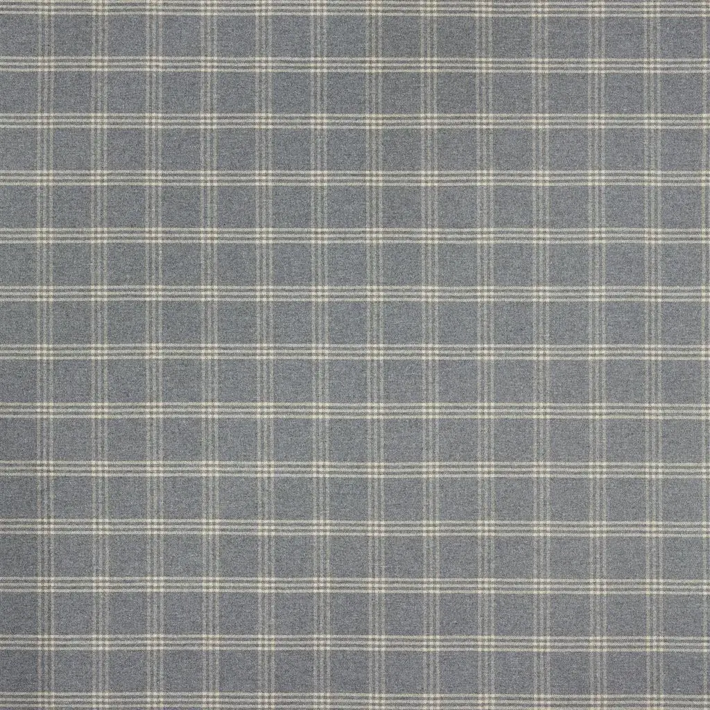 Dickens Wool Check - Smoke
