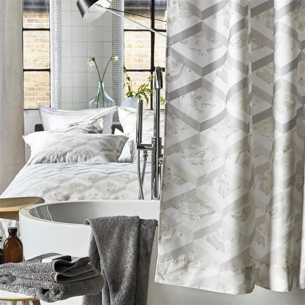 Jourdain Birch Shower Curtain Designers Guild