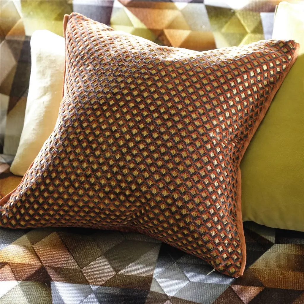 Portland Terracotta Decorative Pillow Designers Guild