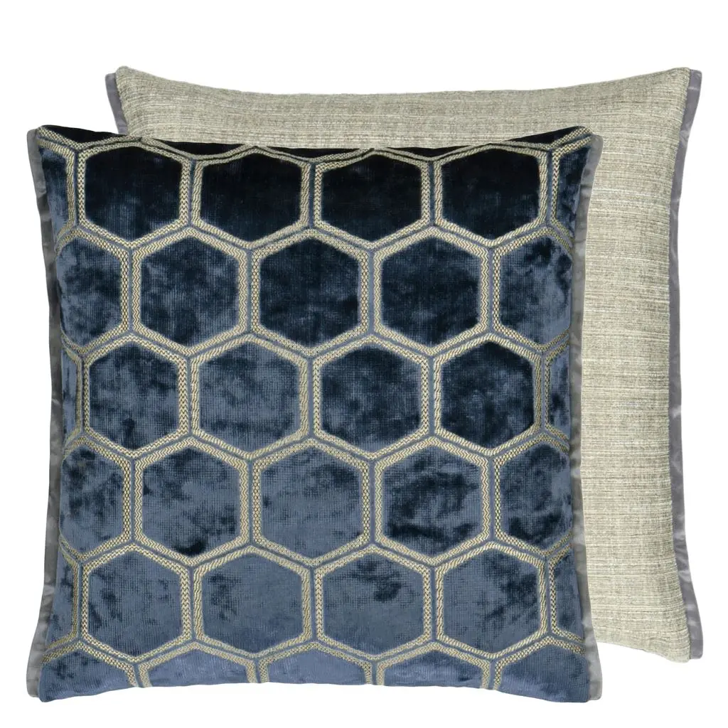 Manipur Midnight Cushion