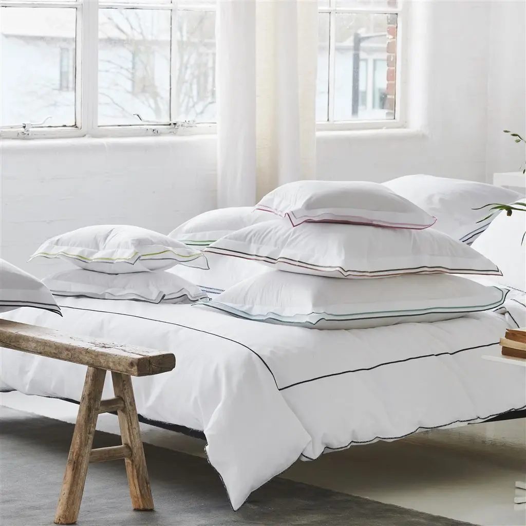 Astor Filato Noir Flat Sheets & Pillowcases