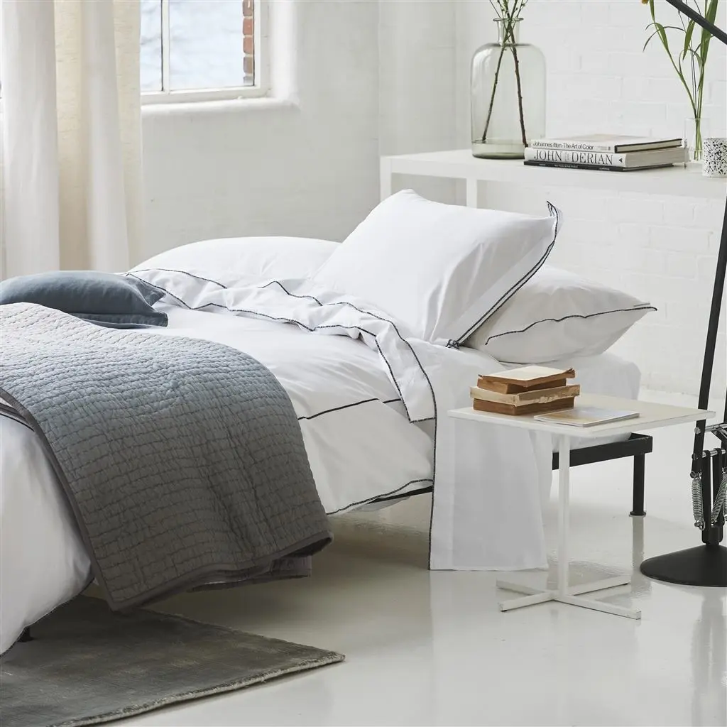 Astor Filato Noir Flat Sheets & Pillowcases