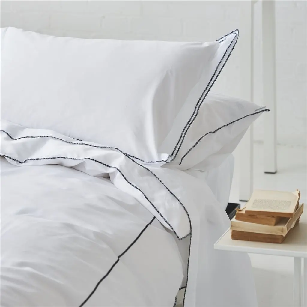Astor Filato Noir Flat Sheets & Pillowcases