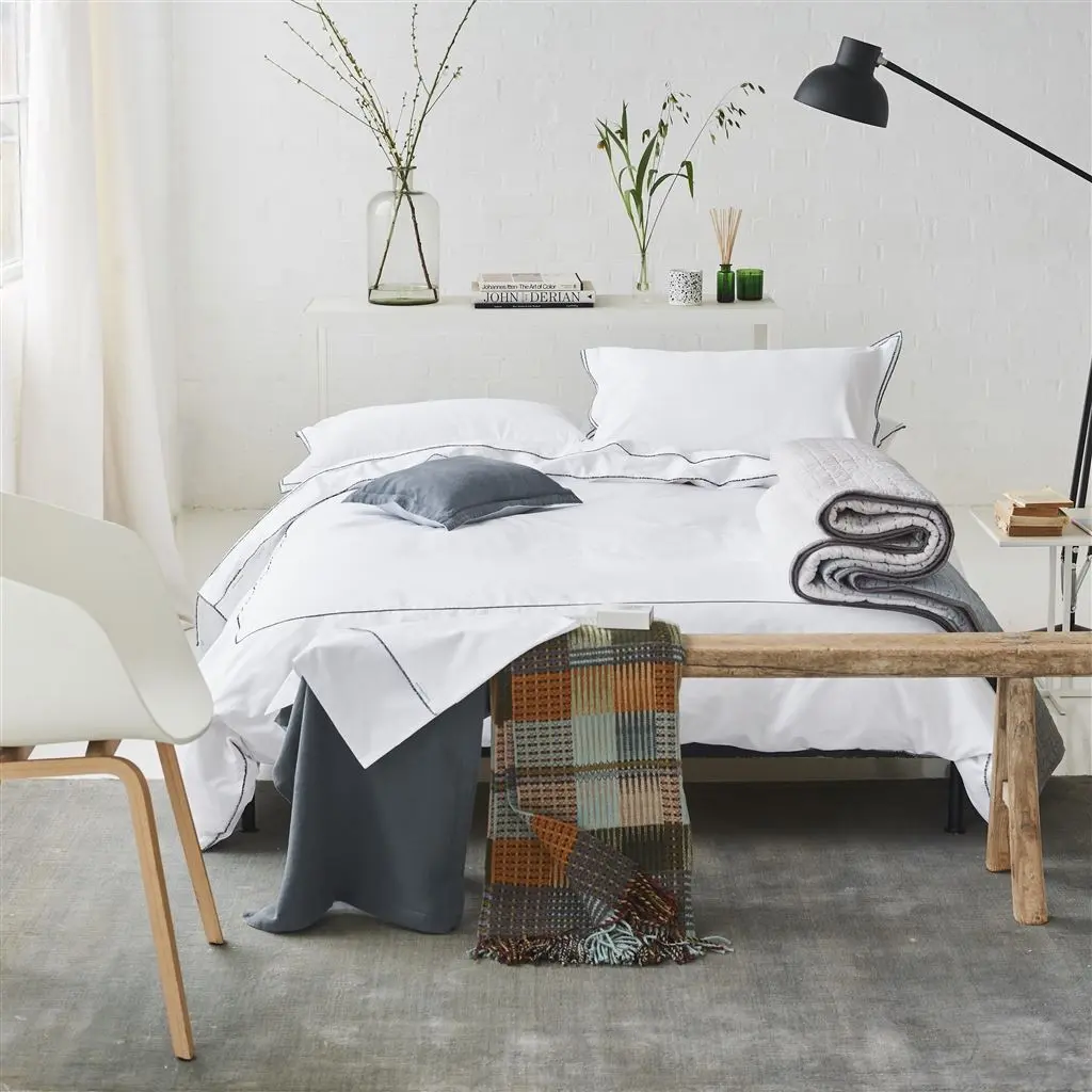 Astor Filato Noir Flat Sheets & Pillowcases