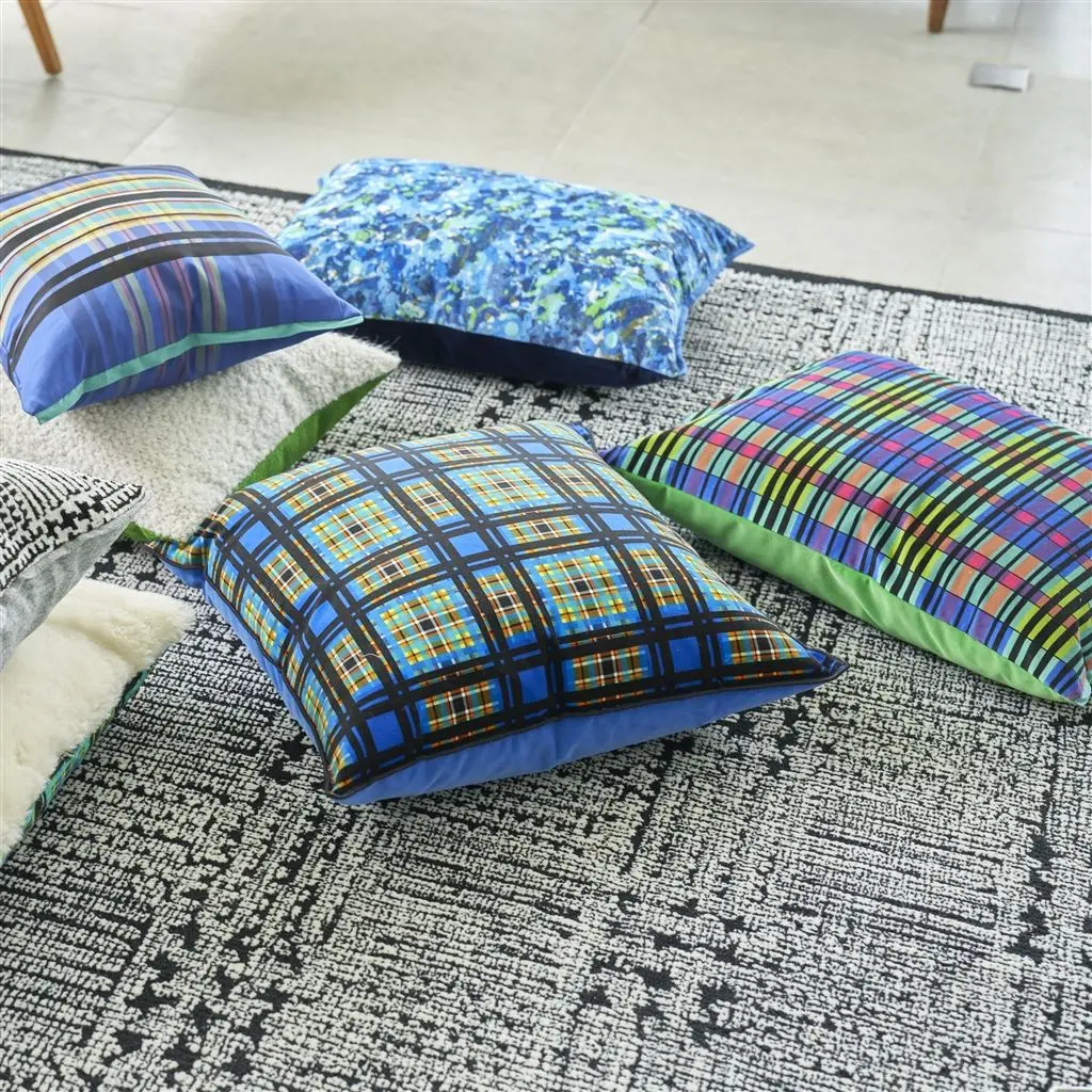 Cuscino in Velluto Odisha Cobalt 