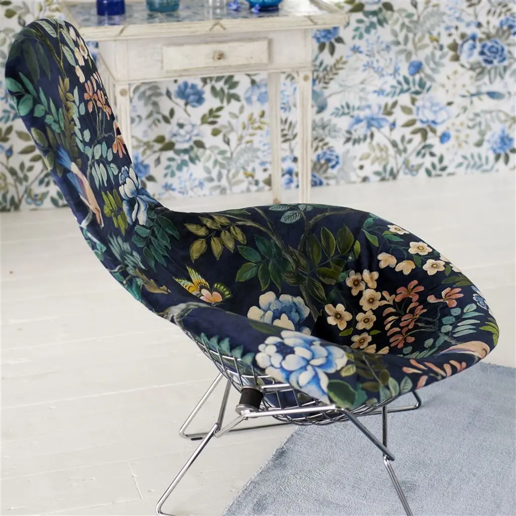 Porcelaine De Chine Velours Indaco