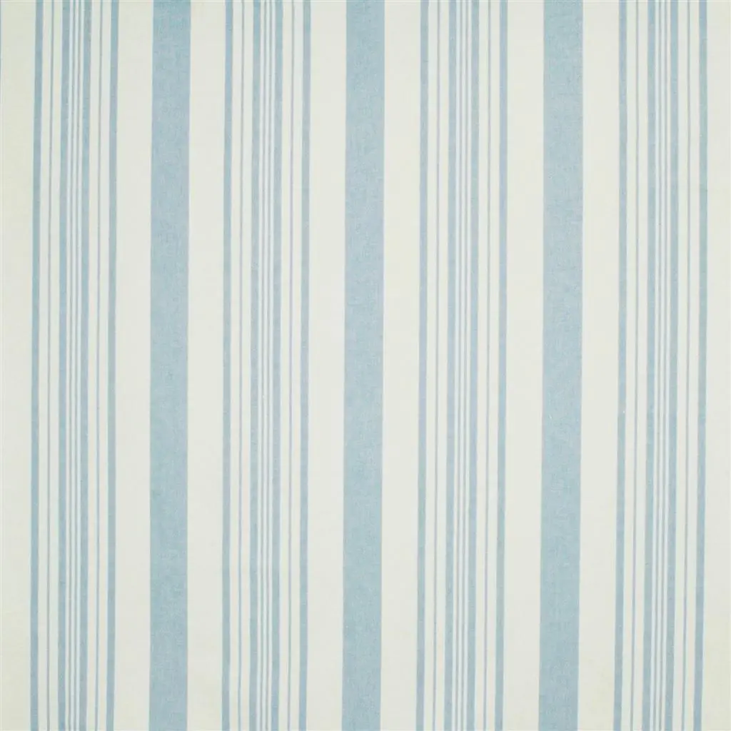 Beach Road Dhurrie Stripe - Seaspray Cutting