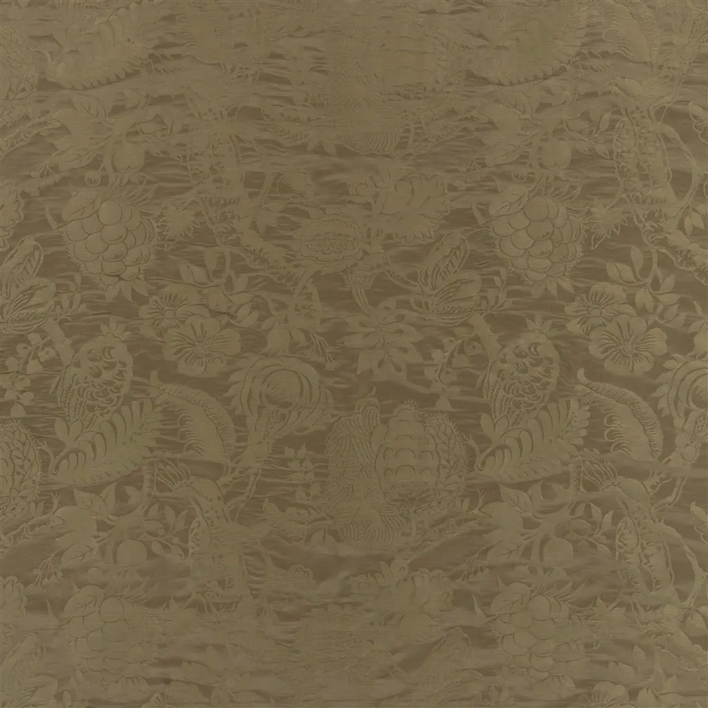 tarangire damask - tarnished gold