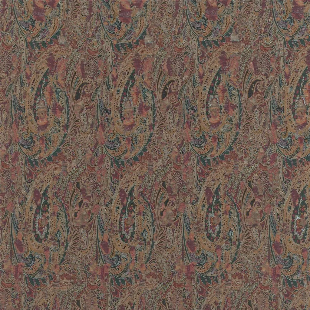 caramoor paisley - jewel