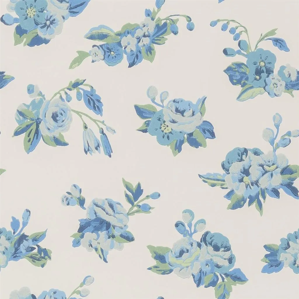 Craven Street Flower - Delft Large Sample