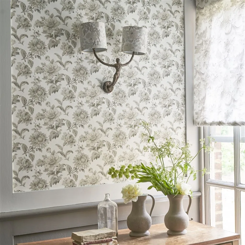 English Garden Floral Birch