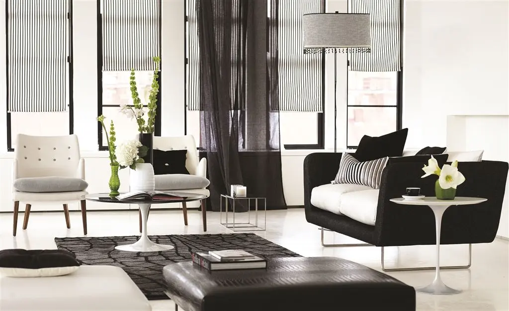 Black White Fabrics Designers Guild Essentials