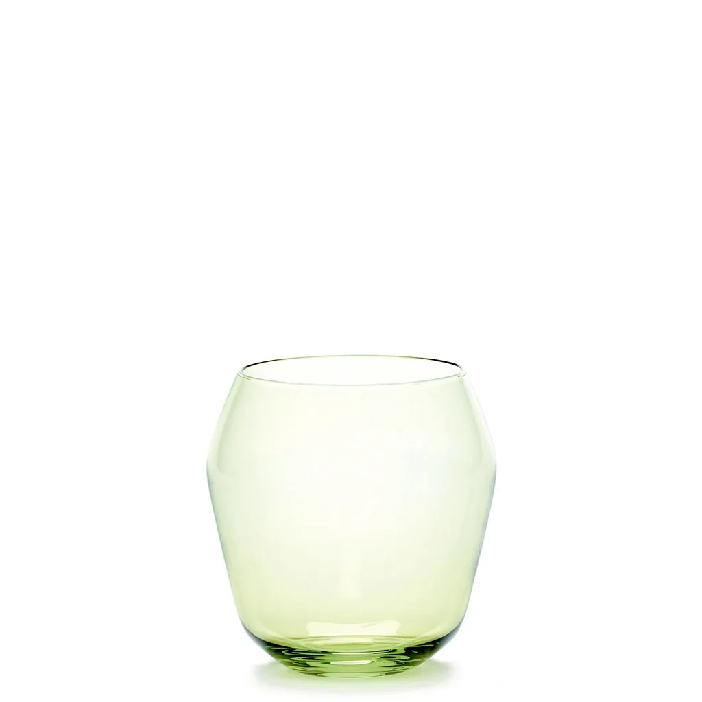 Green Tumbler Glass