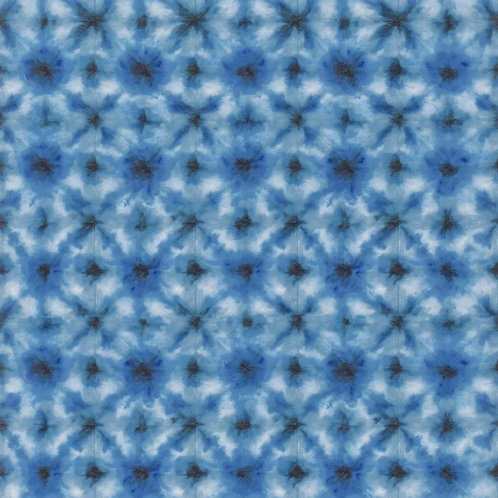shibori cobalt