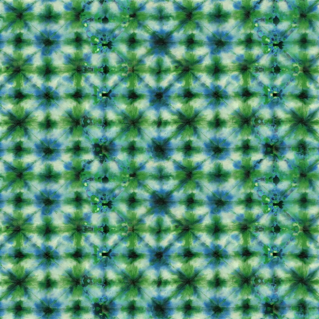 shibori - emerald