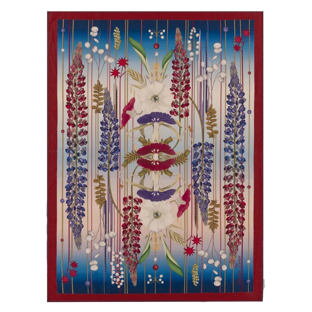Amytis Indigo Throw