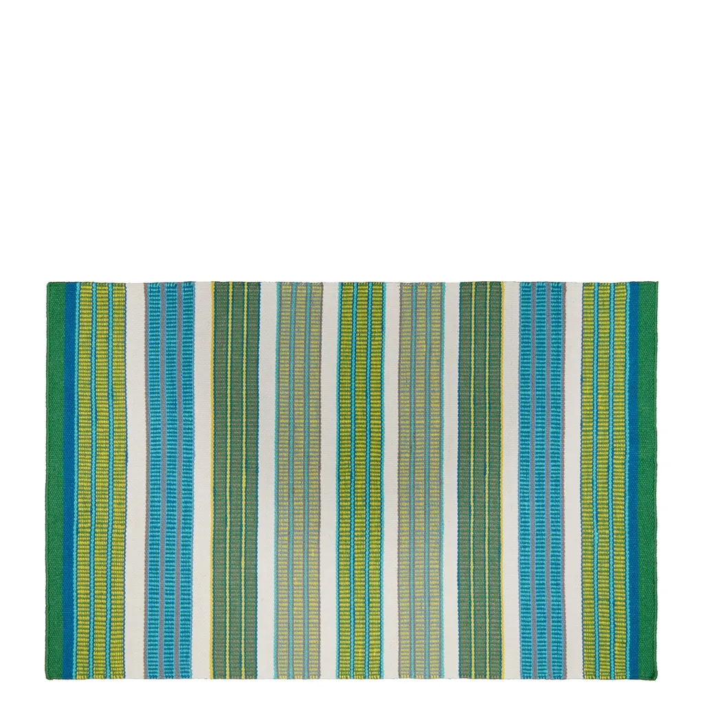 Mahakam Cobalt Small Outdoor Rug