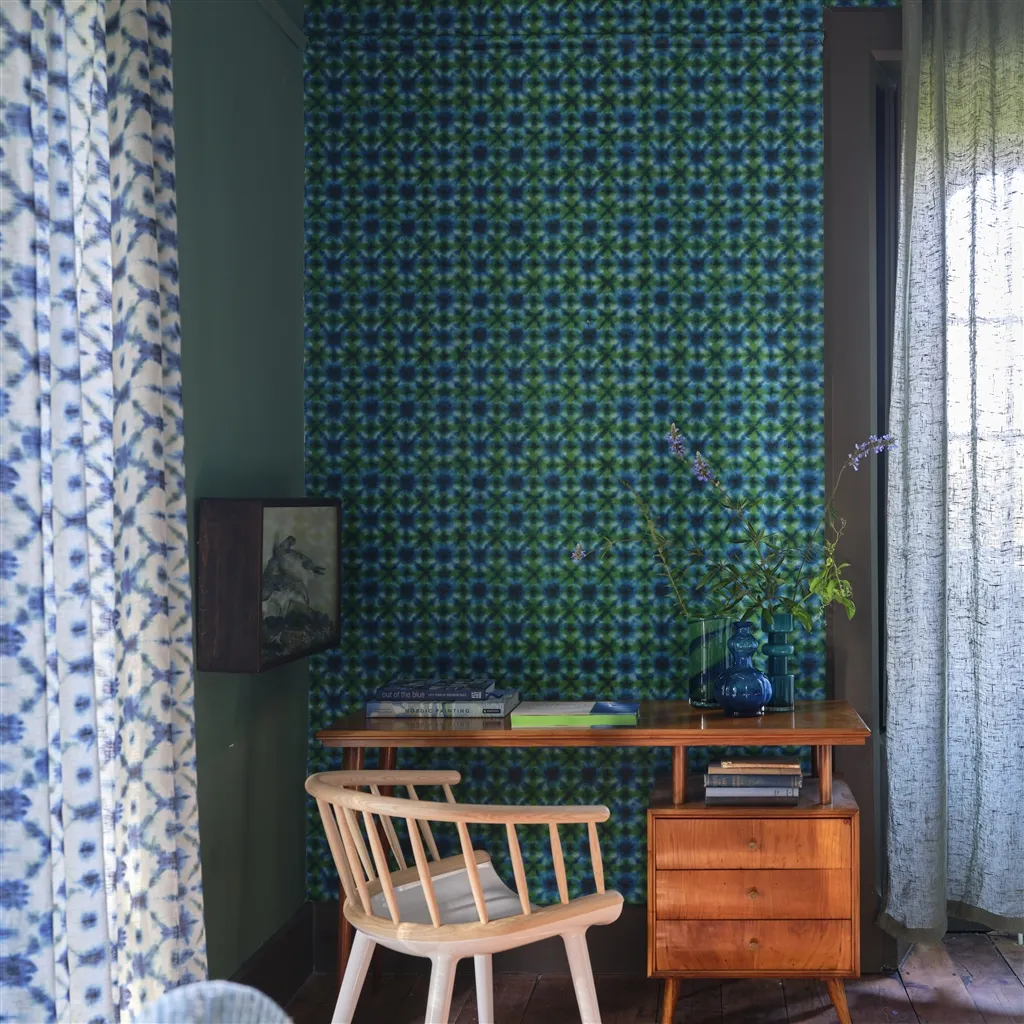 Shibori Emerald