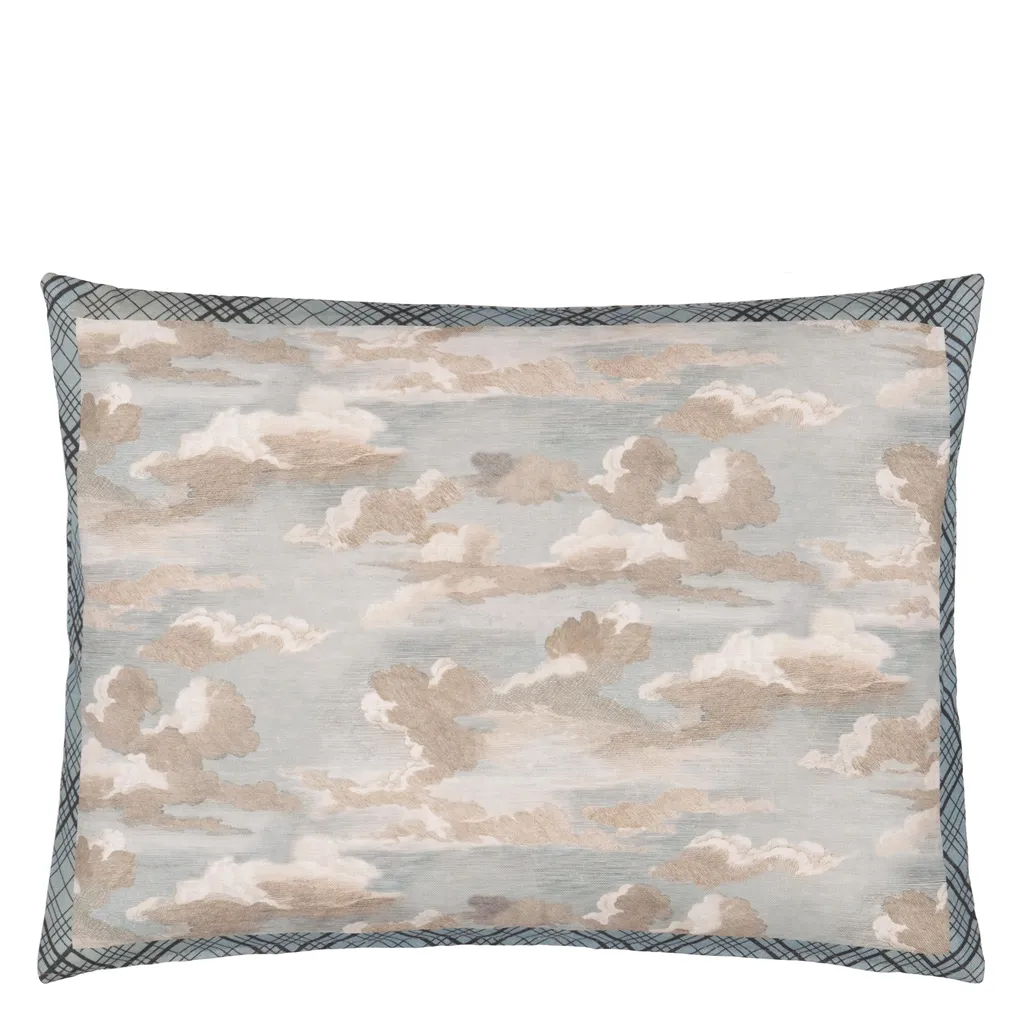Butterfly Studies Parchment Cushion - Reverse