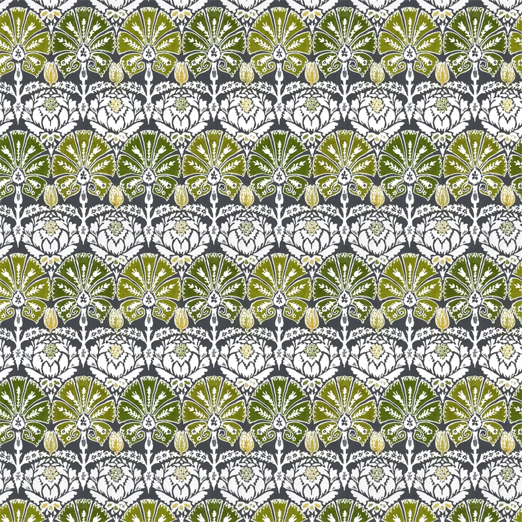 ottoman damask - forest