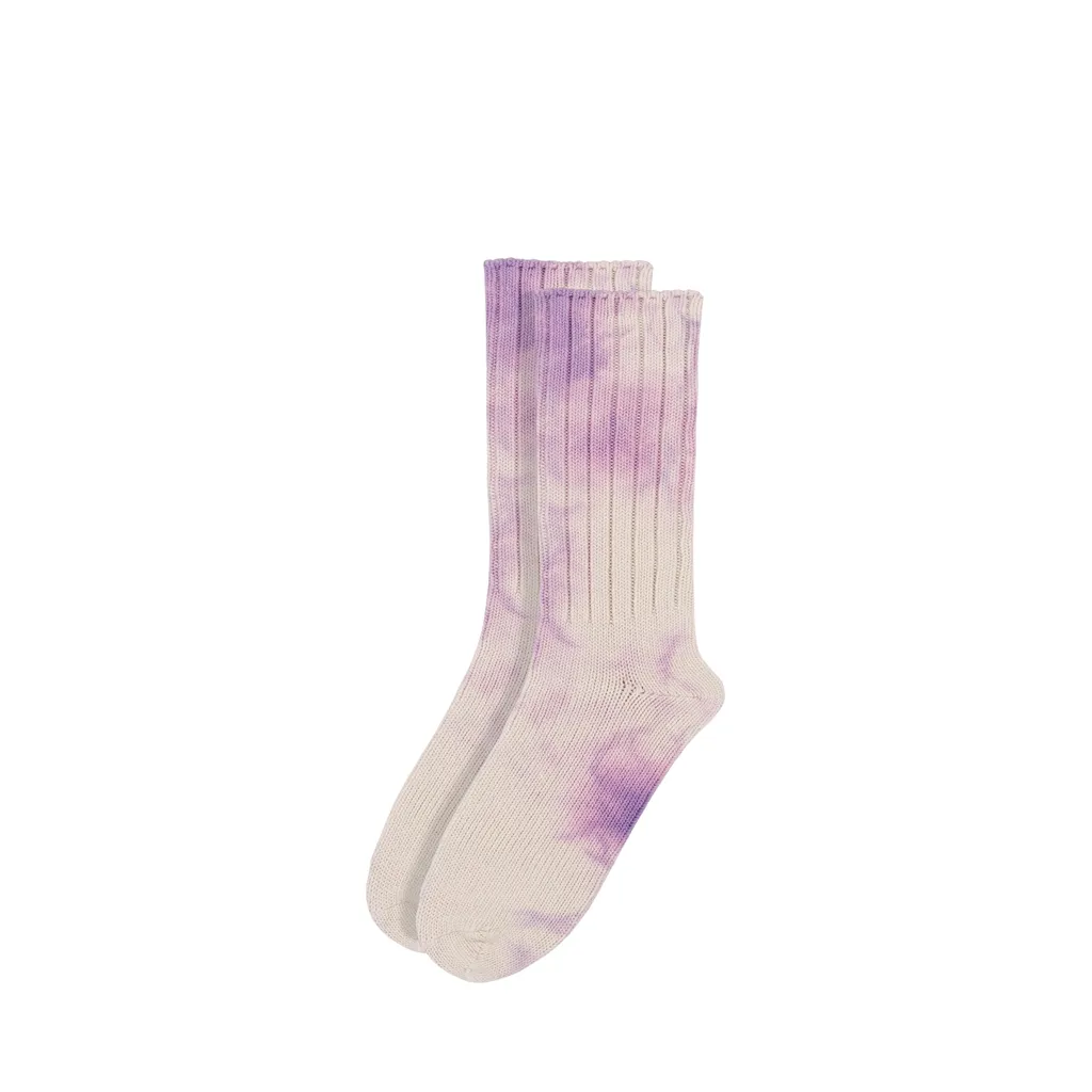 Designers Guild TIE-DYE SOCKS M PURPLE