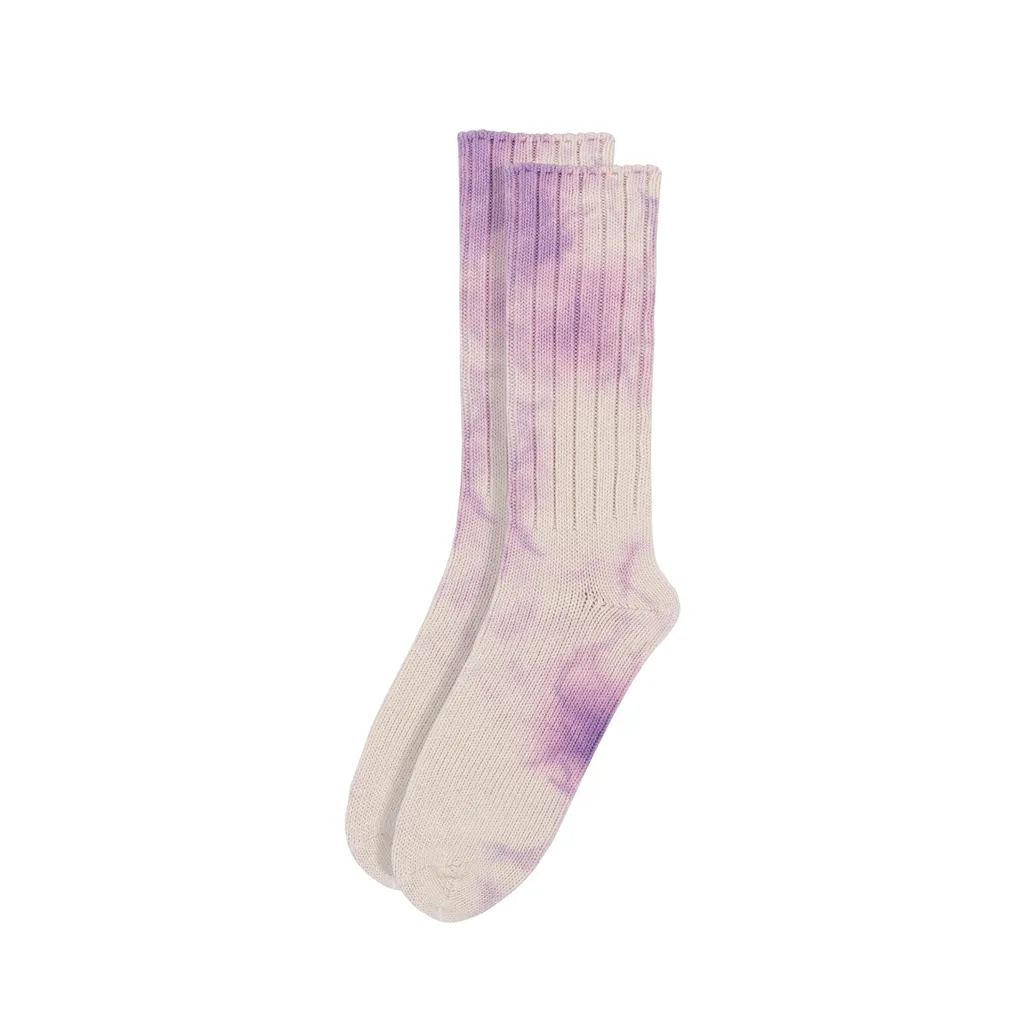 Designers Guild TIE-DYE SOCKS L PURPLE