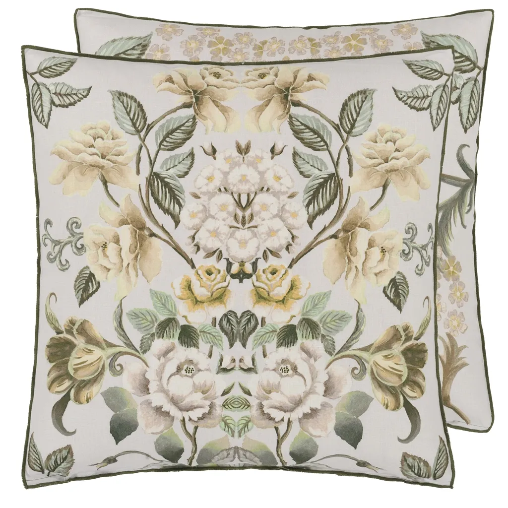 Eleonora Linen Cameo Cushion