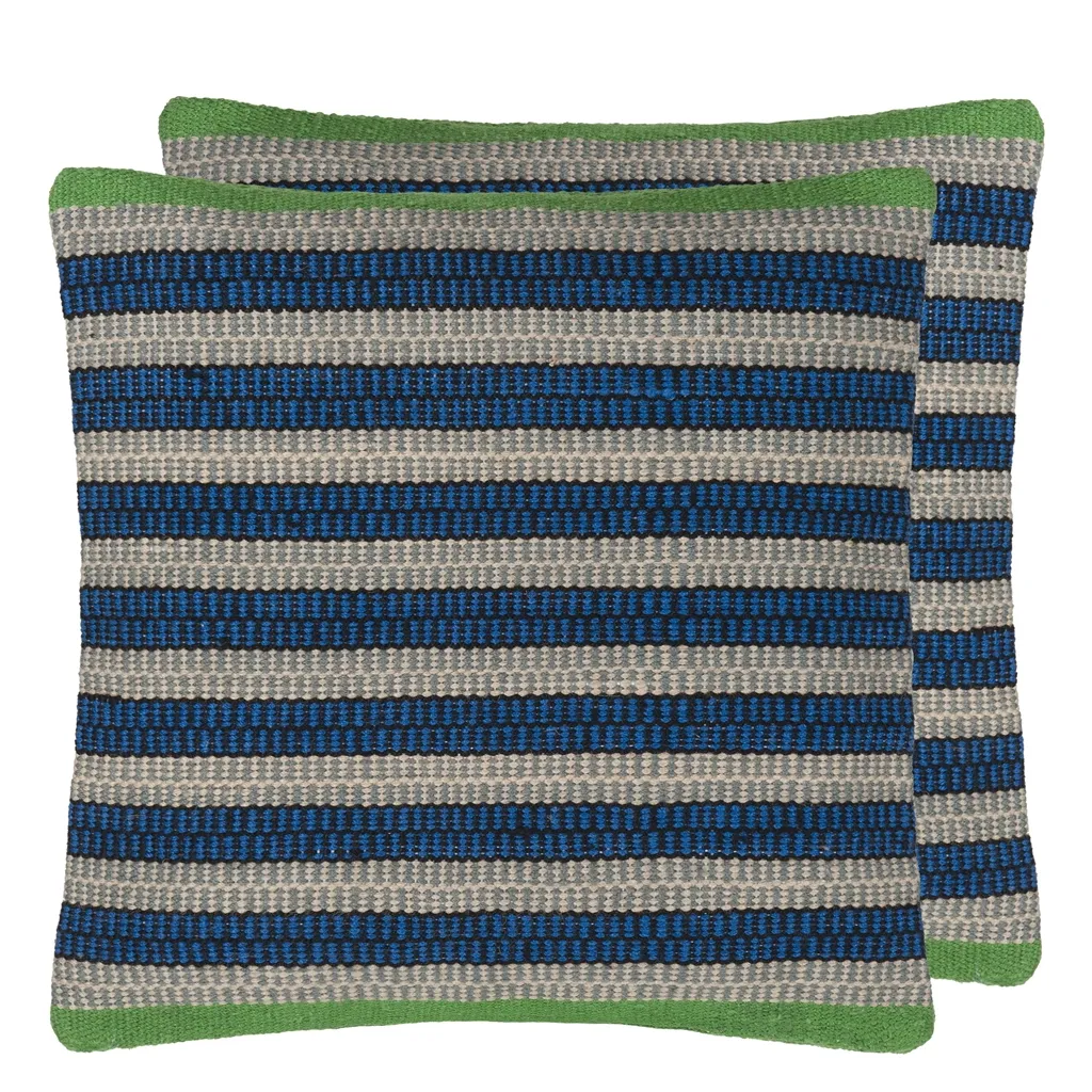 Muara Cobalt Cushion