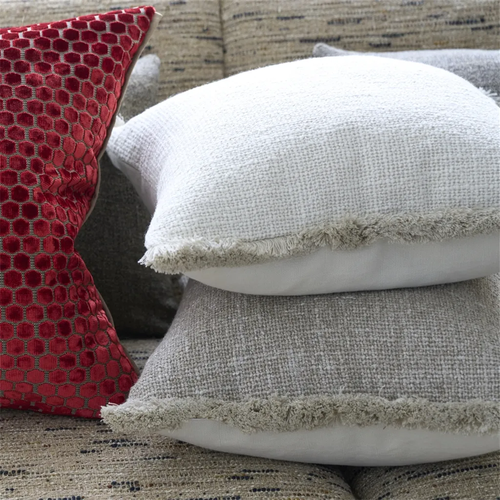 Charroux Chalk Boucle Cushion