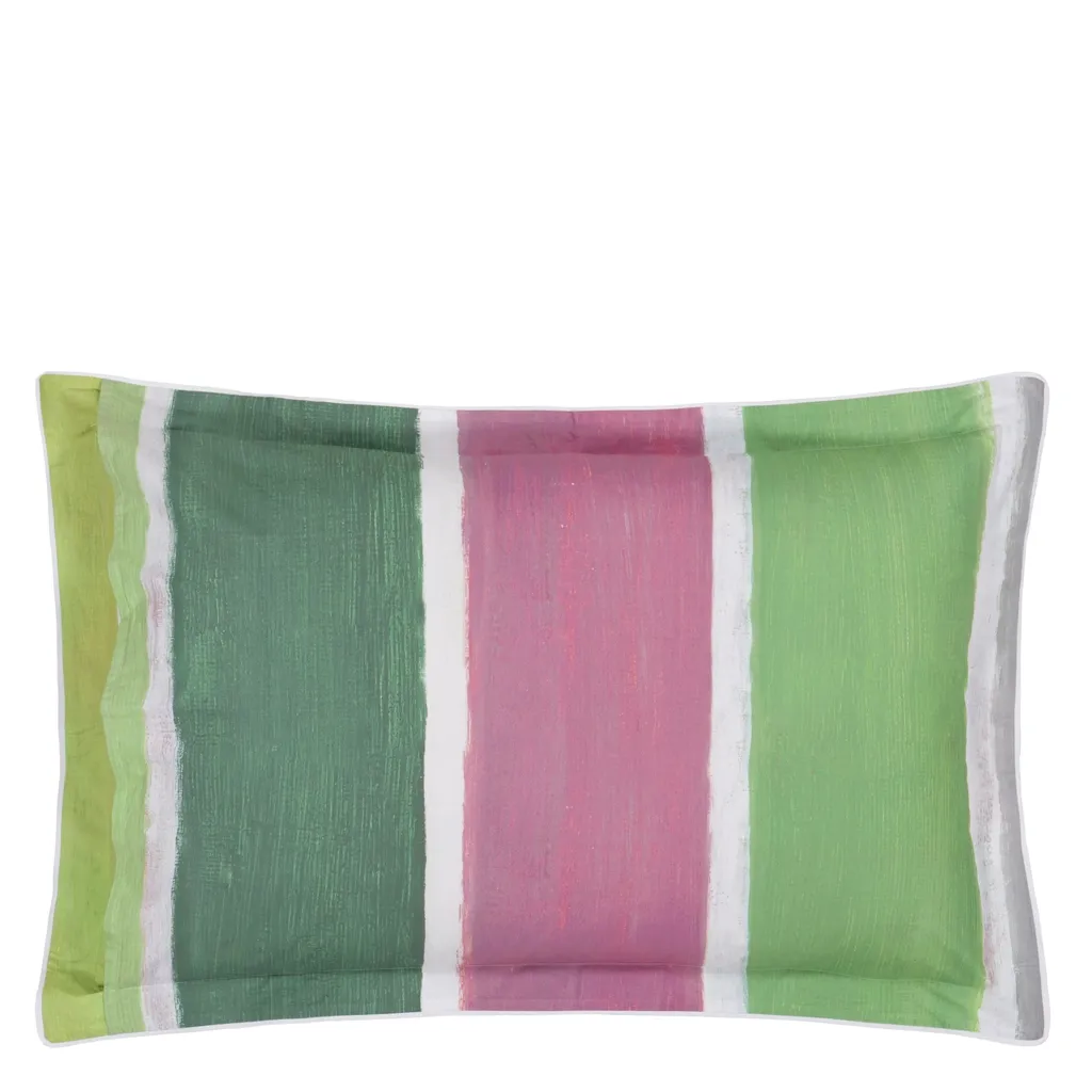 Bridgeport Lime Pack of 2 Pillowcase - Reverse