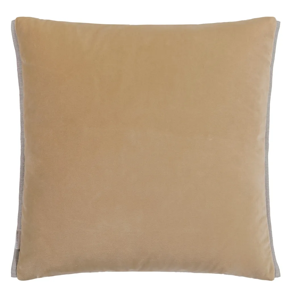 Marquise Hemp Cushion - Reverse