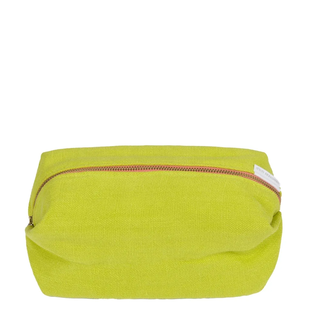 Brera Lino Lime Medium Washbag