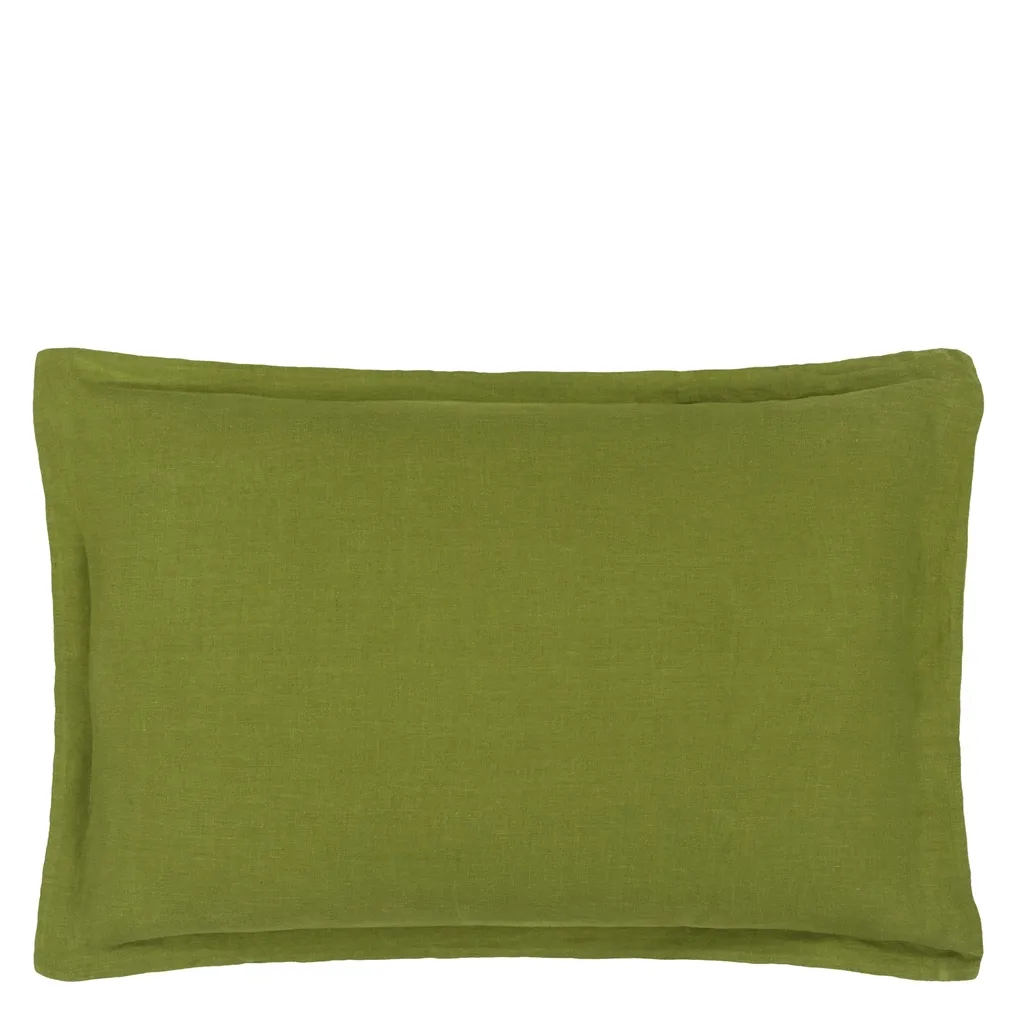 Biella Olive & Lime Oxford Pillowcase