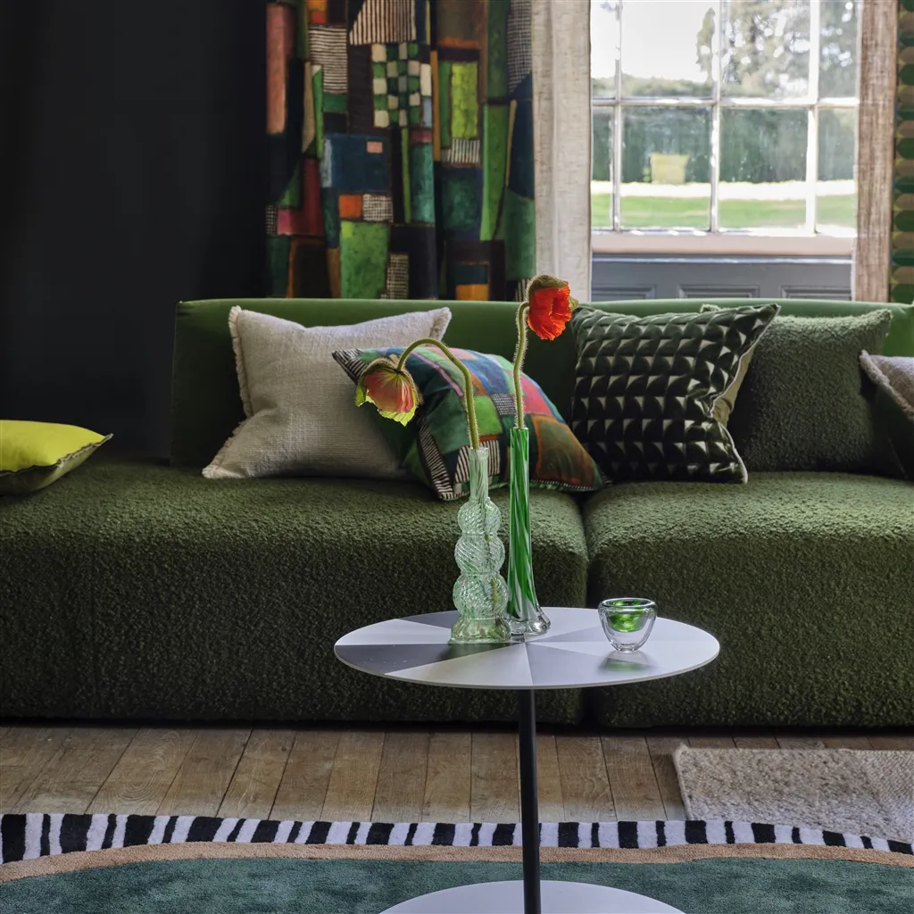 Marquise Fern Velvet Cushion