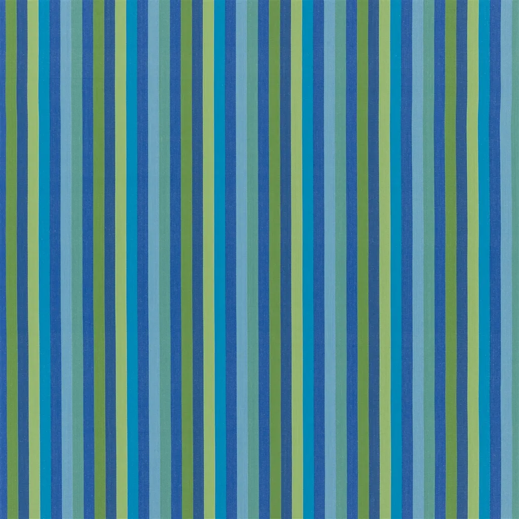 cork street stripe - cobalt