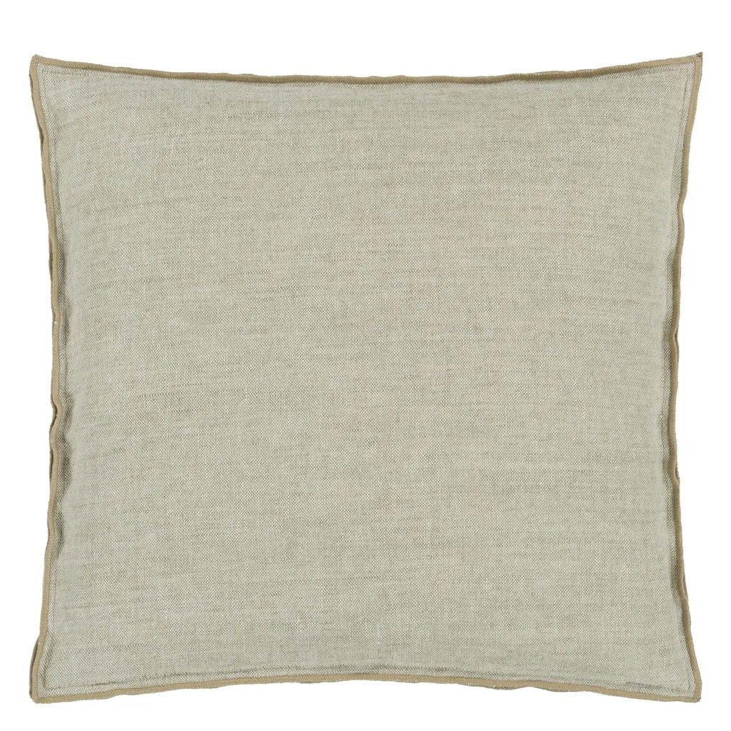 Brera Lino Seagrass & Natural Cushion - Reverse