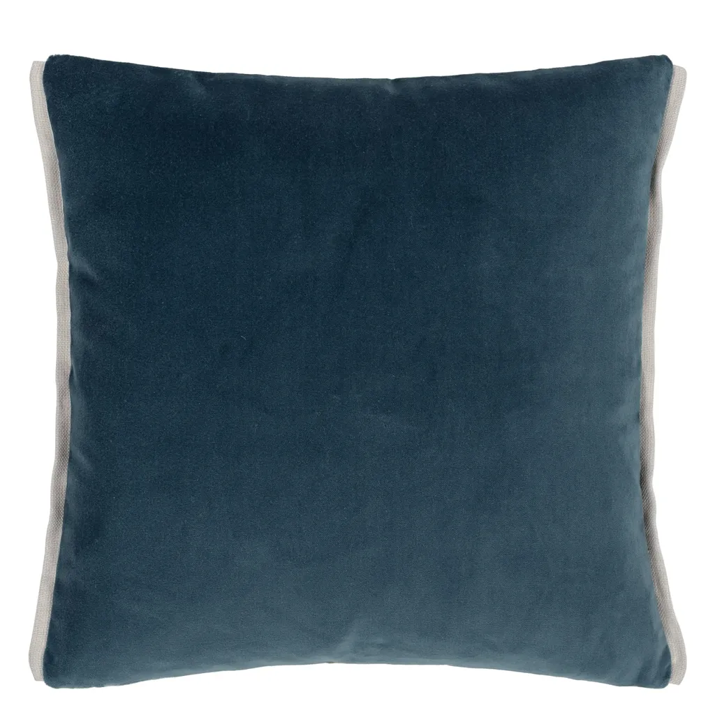 Varese Granite & Delft Cushion - Reverse