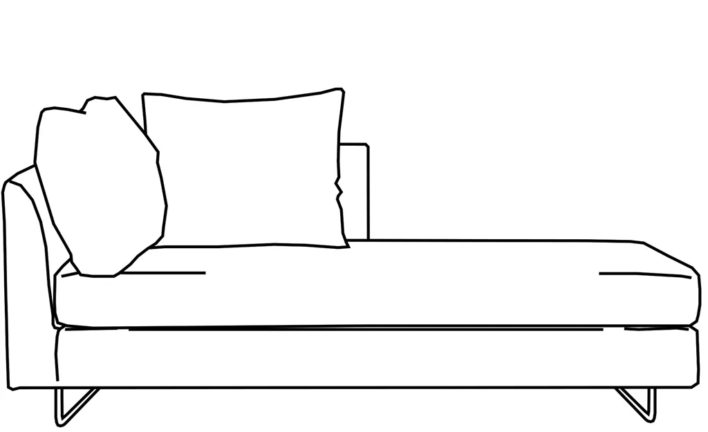 Balance Daybed Left Arm