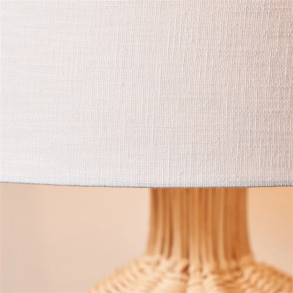 Brera Emerald Raffia Large Table Lamp