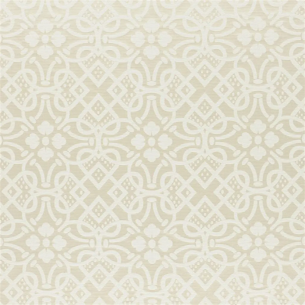 Kensington Brocade - Ivory Cutting