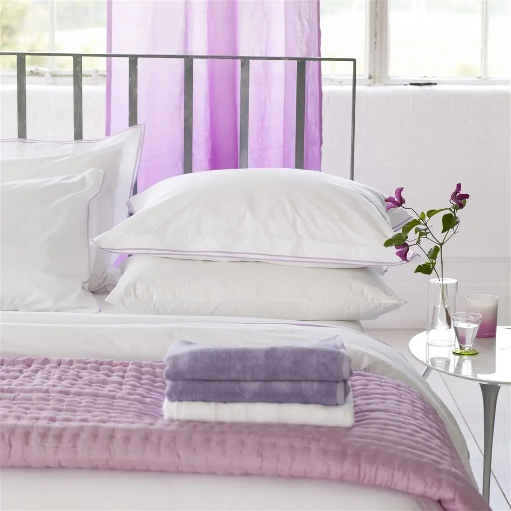 Chenevard Damson & Magenta Quilts & Pillowcases