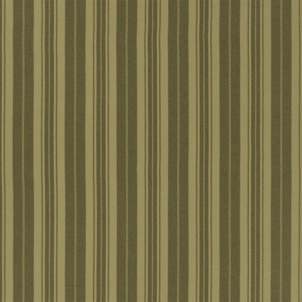 Derbyshire Ticking - Loden/jute Cutting
