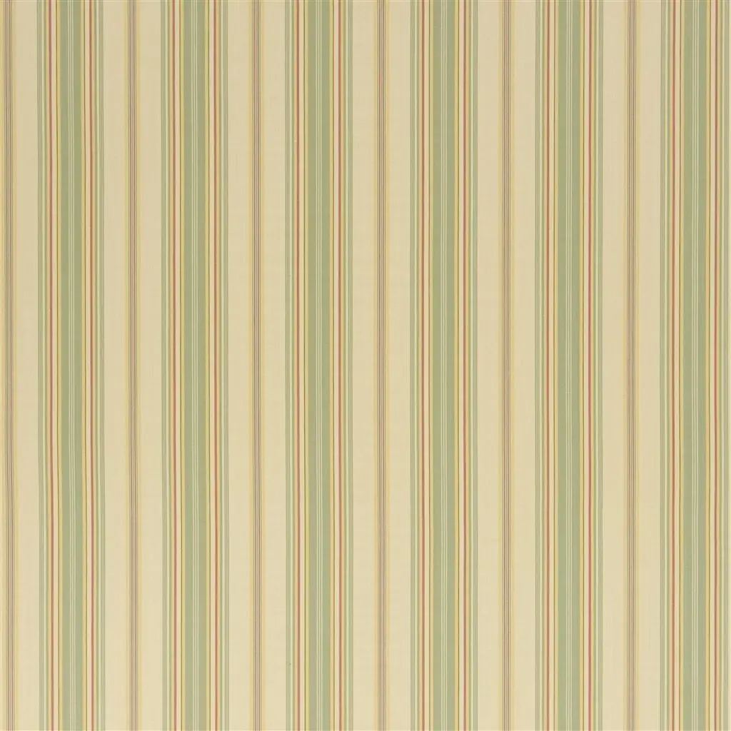 Pondview Ticking Stripe - Creamsicle Cutting