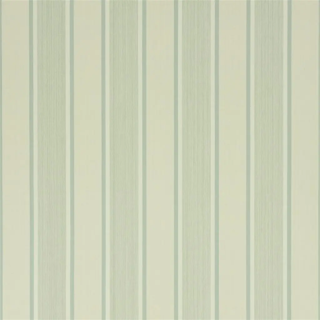 Shipton Stripe - Celadon/cream Cutting
