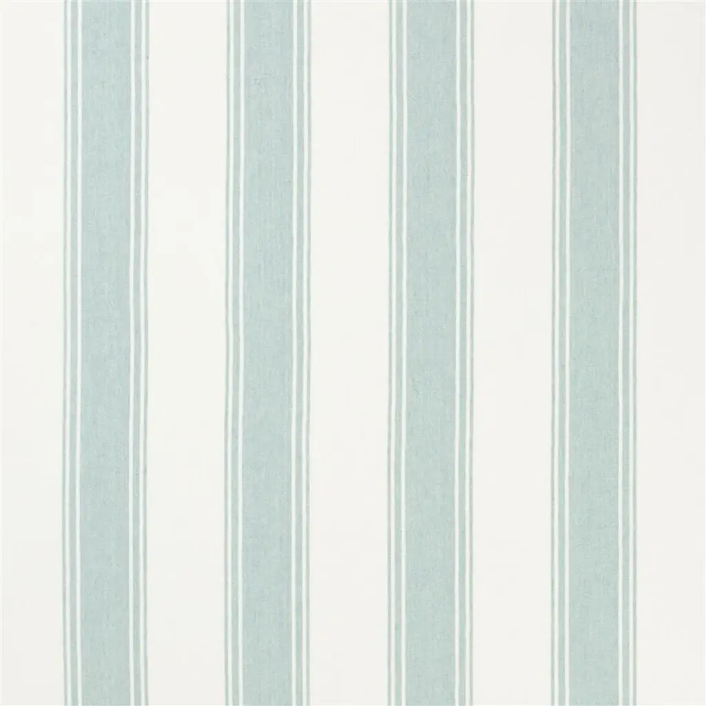 Danvers Stripe - Pool/white Cutting