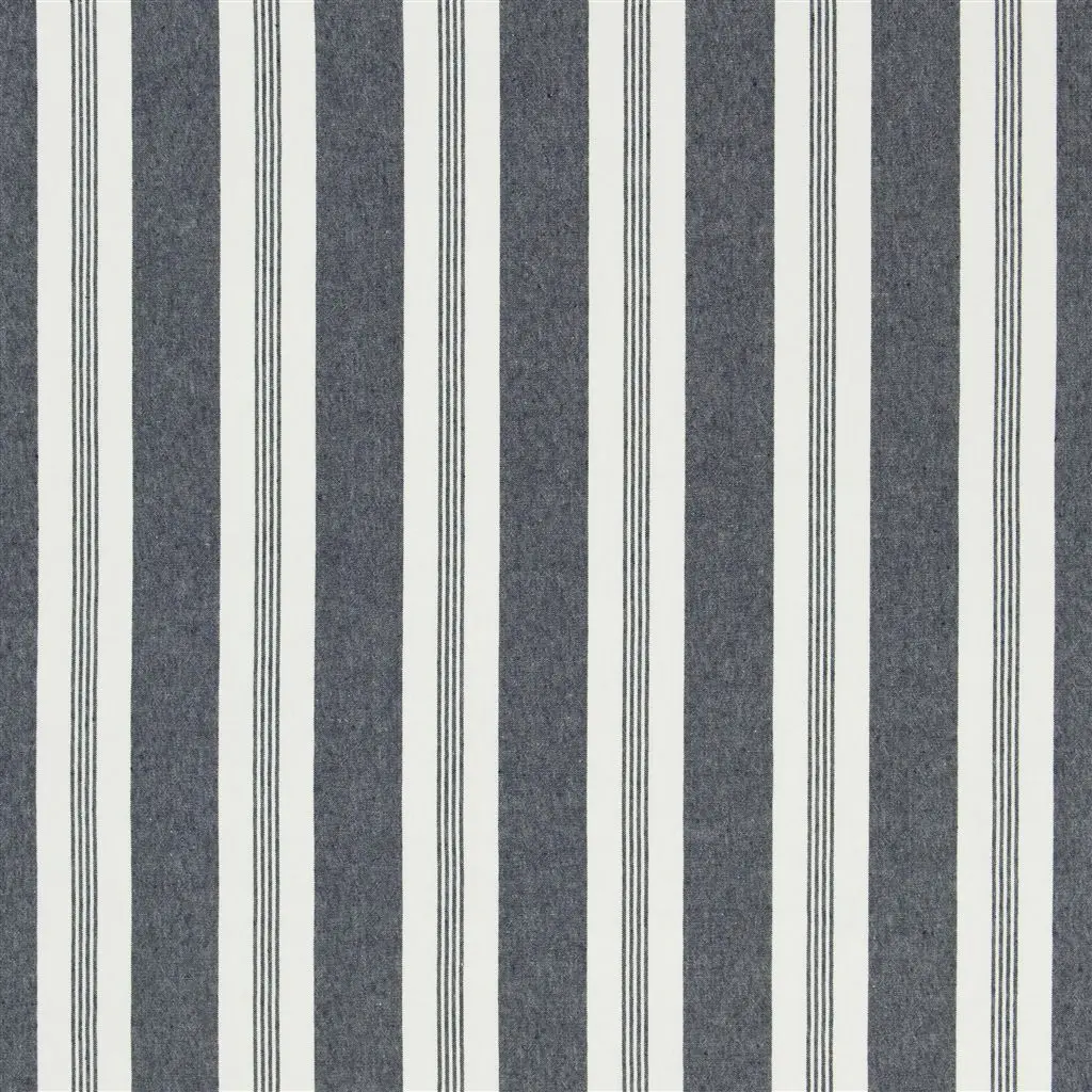 Mill Pond Stripe - Navy/white Cutting