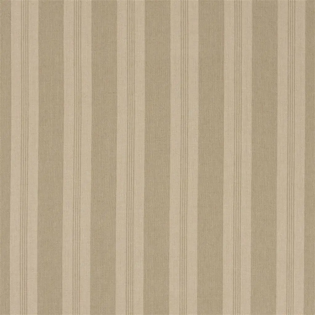 Mill Pond Stripe - Stone/linen Cutting
