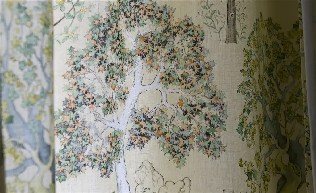 Rosa Chinensis Fabrics