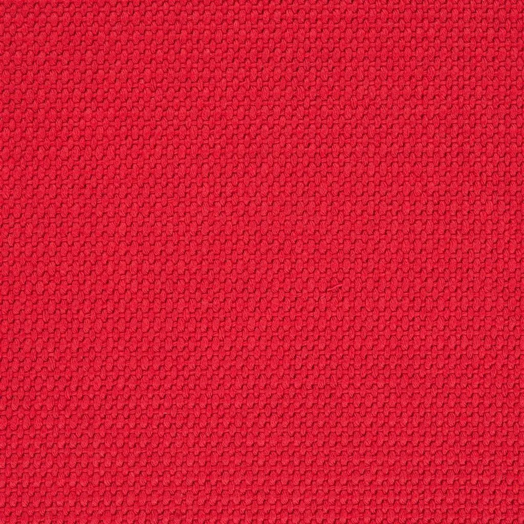 espadrille - red fabric