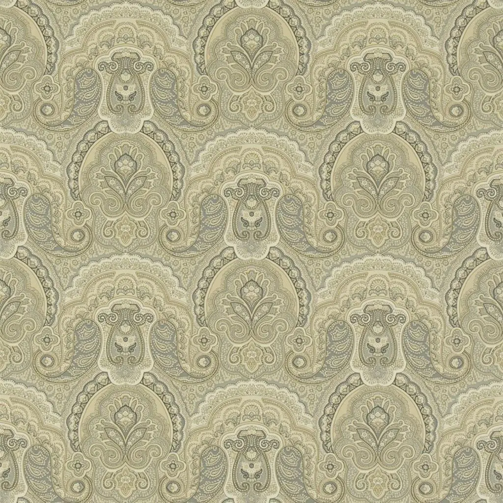 Crayford Paisley - Stone Large Sample